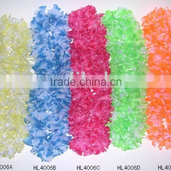 Pure Color Plastic Hawaiian Leis Hawaiian Leis Hawaiian Accessories