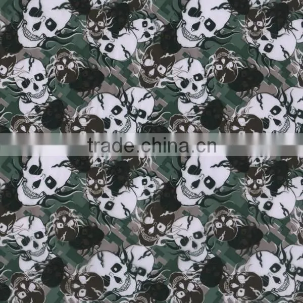 Skull Pattern Hydrographic Water Transfer Printing Film photo-6