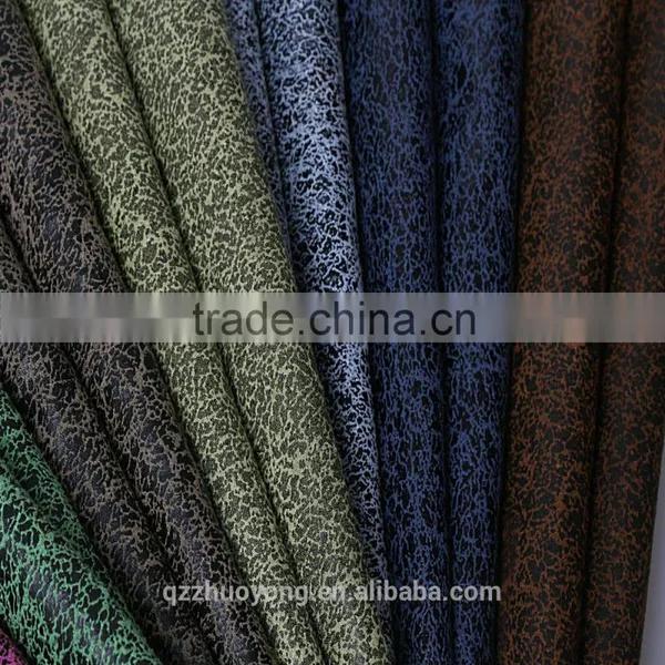 100 Polyester New Style Blowout Patterns Faux Suede Fabric for Sofa