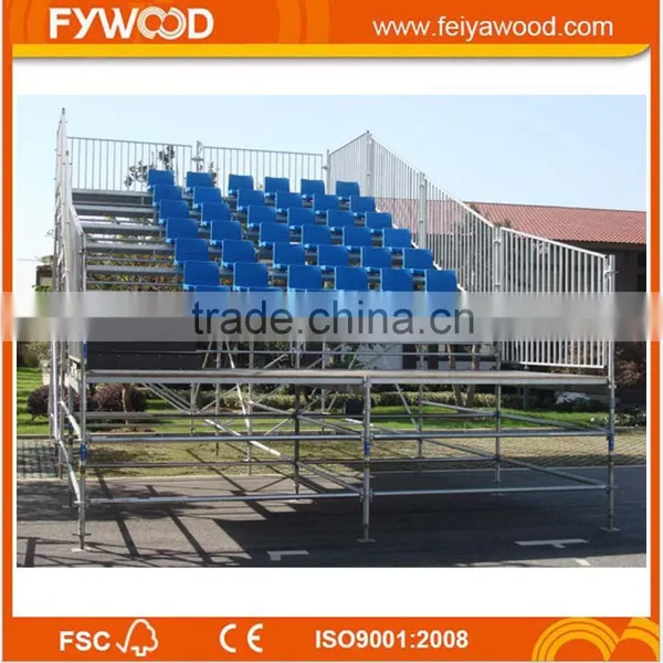 Factory Direct Sale Metal Sport Retractable Demountable Bleacher photo-3