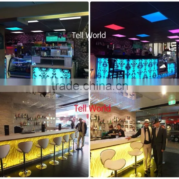 Acrylic solid surface bar counter/translucent stone bar table/modern design bar counter