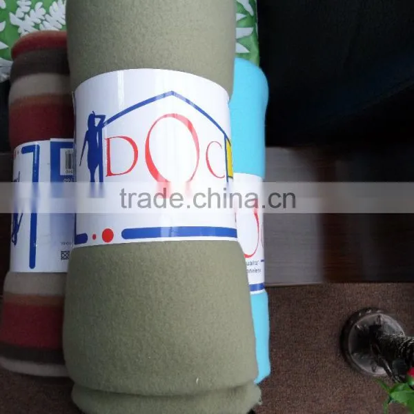 Hot Sales 100% Polyester Fleece Printed Gifts Promotional Blanket photo-6