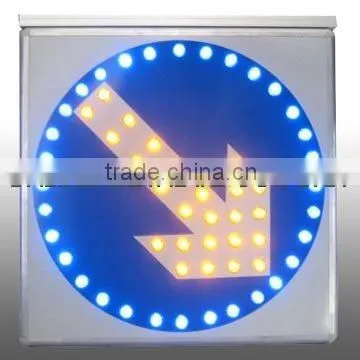 Road Safety Products Reflective Led Solar Traffic Signs