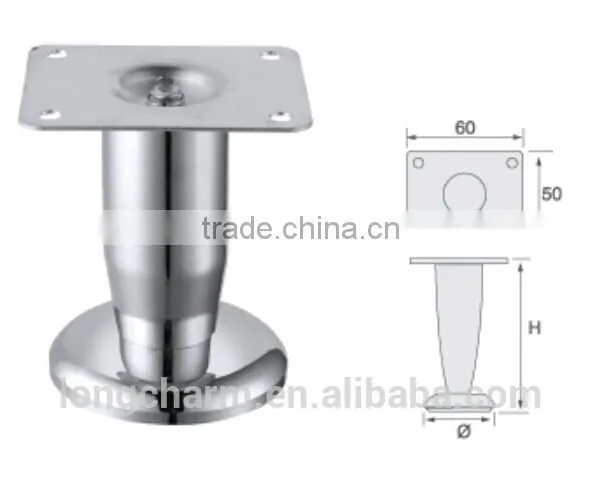 Hot Sale! YL-SL026 Cylinder Sofa Feet Metal Sofa Feet Furniture Sofa Feet From China Suppliers photo-4
