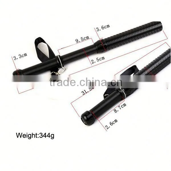 1180 Multi-function Self-defense Rechargeable Baseball Shape 3w Led Torch photo-5