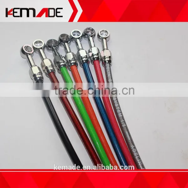 ADELIN Hydraulic Brake Hose Hydraulic Steel Braided Cable for Scooter Moped photo-2