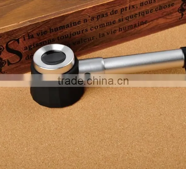 8011 10X Magnifier Loupe,Handheld LED Optical Magnifying Glass photo-2