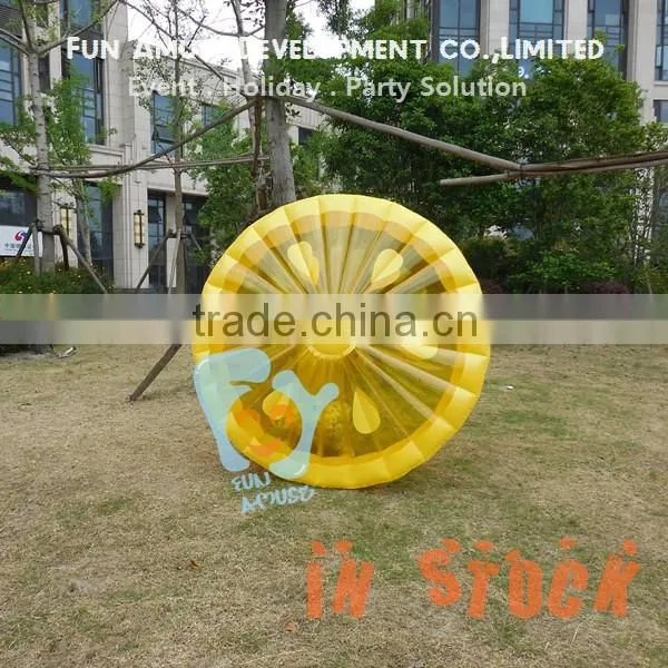 New Design Water Fun PVC Lemon Fruit Pool Float for Sale