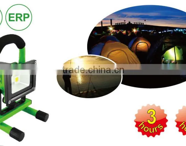 LED Portable Flood Light 10W 12V 24V Epistar Power Cordless LED Work Lights IP65 Outdoor Rechargeable Emergency LED Light photo-6