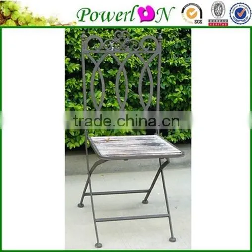 Decent Wooden Metal Folding Patio Furniture photo-5