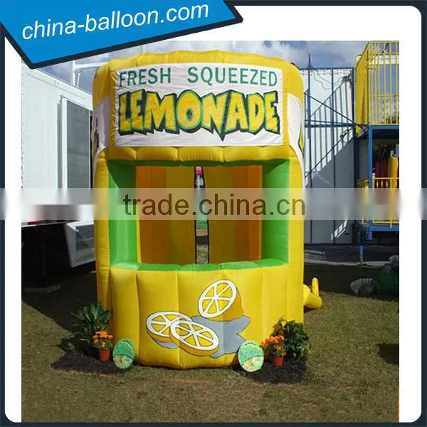Inflatable Lemonade Booth With Digital Printing Banners photo-3