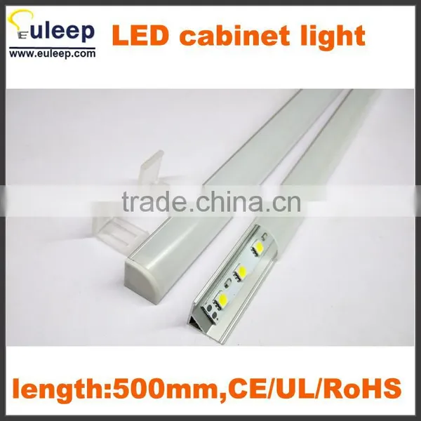 Diffused PC Cover,ressessed in Installation,aluminum Profile Led Cabinet Light Use for Jewelry Store Hot Sell in AU Market,500mm photo-2