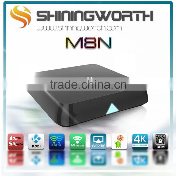 KODI 14.2 M8N Quad Core Andriod 4.4 Amlogic S802 2.0Ghz 1GB 8GB Support Bluetooth Miracast Dlna photo-3