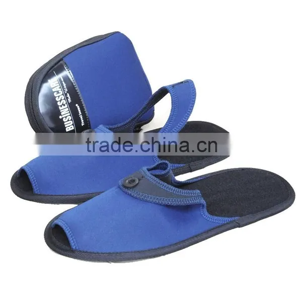 Authentic Business Portable Folding Travel Slippers Unisex Indoor Waterproof Material Slippers photo-2