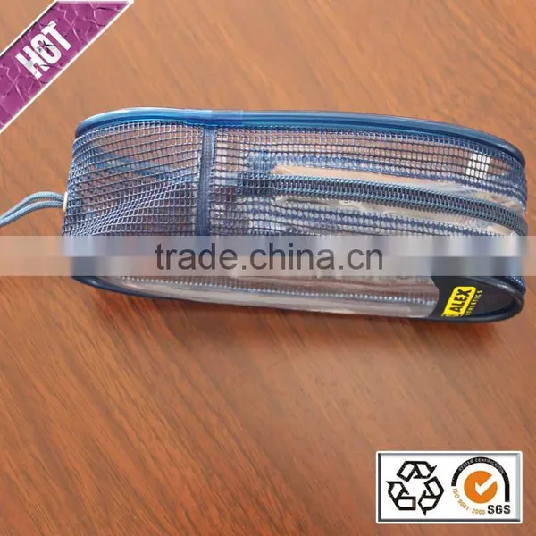 High Quality PVC Oval Coin Bags Tarpaulin Plastic PVC Waterproof Zip Lock Bag photo-2