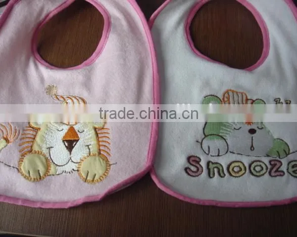 Multi -designs Beautiful Embroidery Baby Bib photo-3