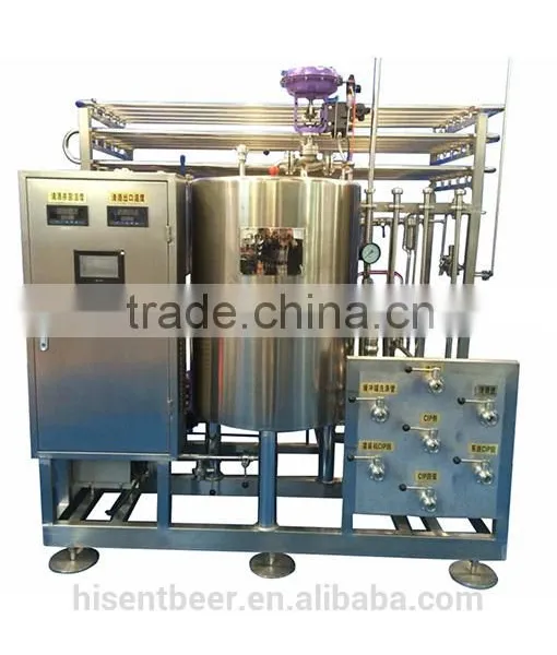 beverage flash pasteurizer