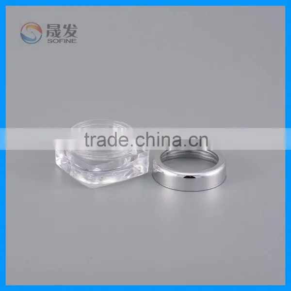 Clear San Small Cosmetic Jar photo-2