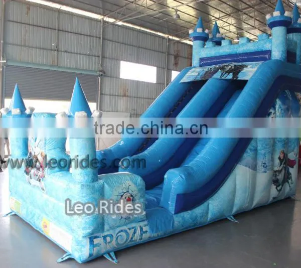 Frozen Inflatable Castle Dry Slide for Rent photo-4