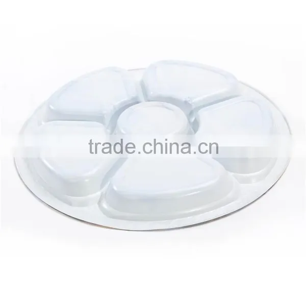 Round Disposable 6 Compartment Tray photo-5