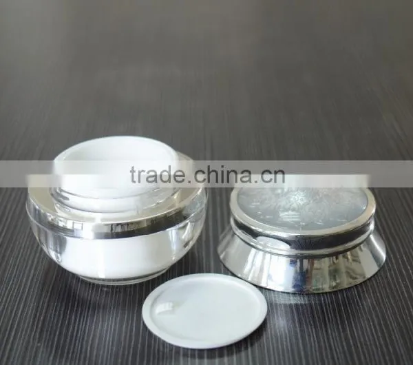 China Wholesale Acylic Cosmetic Jars Luxury Packing Cream Jar Plastic Containers photo-4