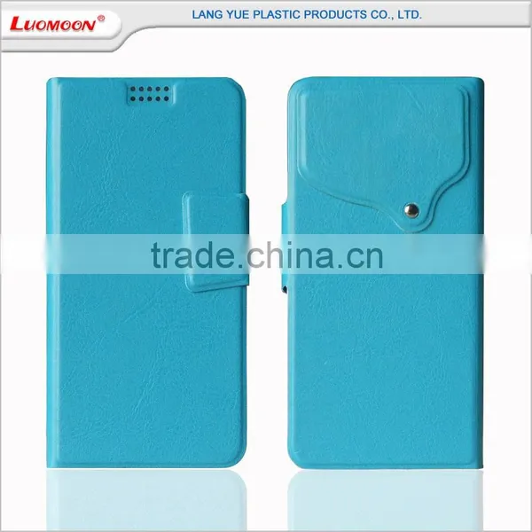 Universal Smart Phone Flip Wallet Style Leather Case photo-5