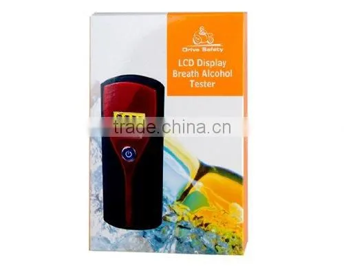 Yellow Backlight Alchol Breath Tester photo-5