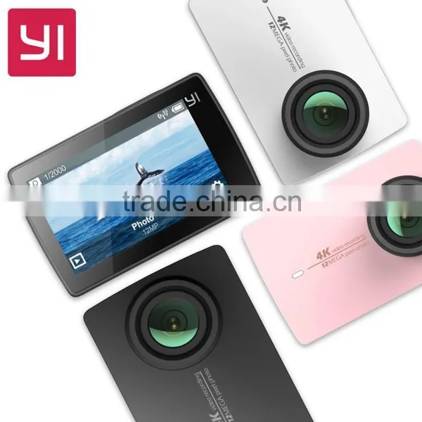 International Xiaomi YI Action Camera 4K 2.0 Ambarella A9SE 12MP CMOS Xiaoyi Sports Camera 2.19" 155 Degree EIS LDC WIFI