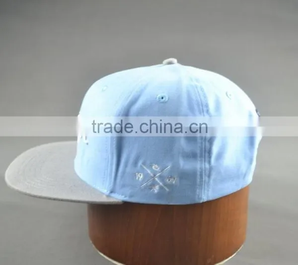 Hi Quality Custom 100% Cotton Twill 6-panel Snapback Cap photo-3