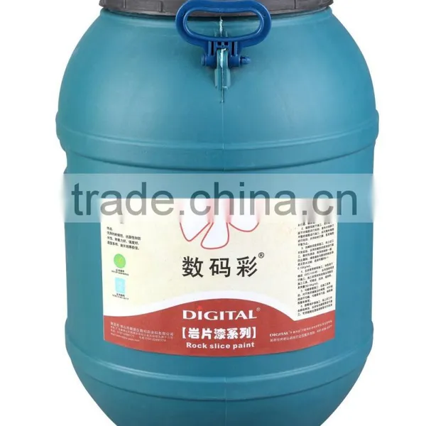 Changeable dimensional texture coating art paint