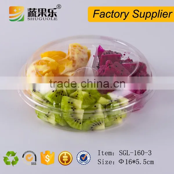 PET Disposable Fresh Salad Packing Container photo-2