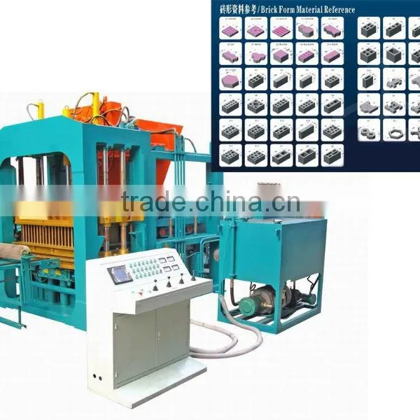 10-15 Automatic and hydraulic lock-block making machine for sale