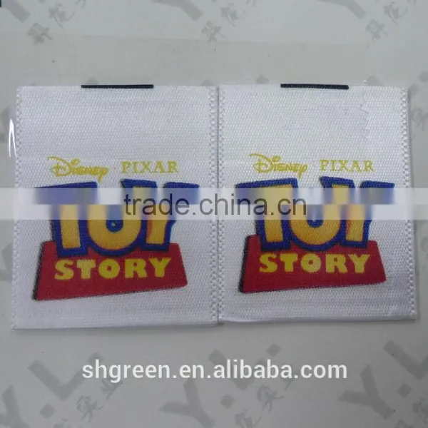 Printing Single Side Washing Content Neck Label Tags photo-3