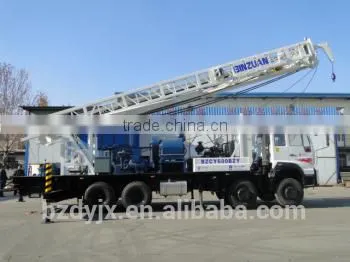 Full Hydraulic Truck Mounted Water Well Drilling Rig 600m photo-4