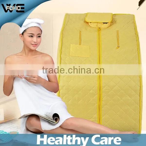 Foldable Sauna Room Golden Color,home Infrared Sauna Room