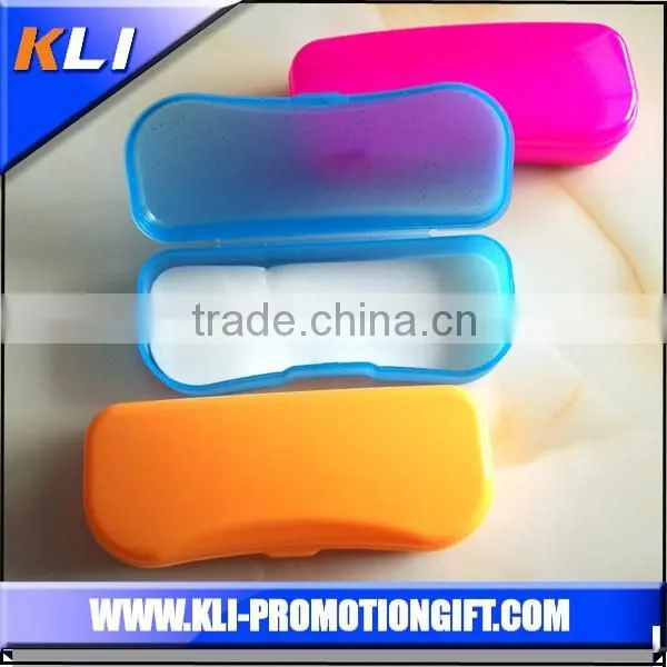 Clear Plastic Eyeglass Cases Glasses Cloth Case photo-5
