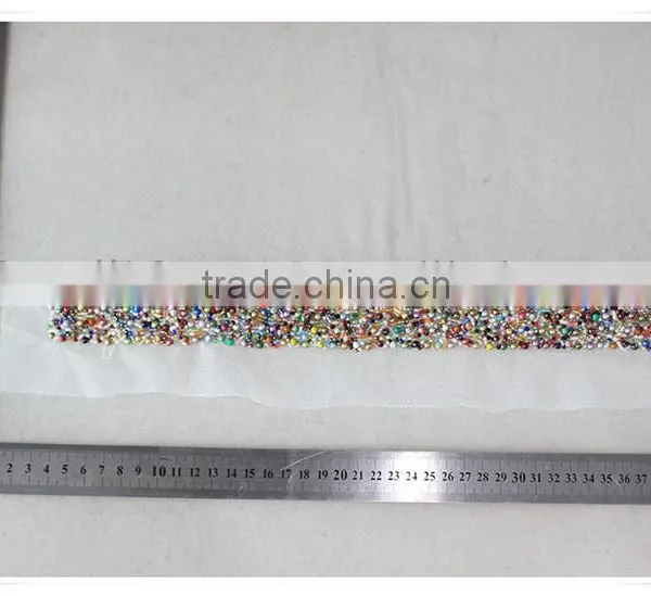 2016 New Arrival Handmade Mutilcolor Pearl Beads Trimming for Casual Garments Decoration photo-2