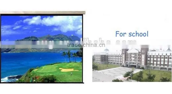Motorised Projection Screen, Electric Projection Screen, Big Size Projector Screen for Office Home Theater School 60-300 Inches photo-2