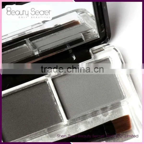 2 Multi Colors Waterproof Long-lasting Eyebrow Palette photo-5