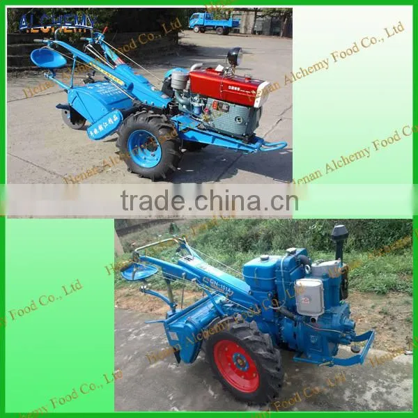 Agriculture Hand Tractor for Sale With Seat Rotary Cultivator Electric Start Wood Packing Install Video and Random Small Tools photo-6