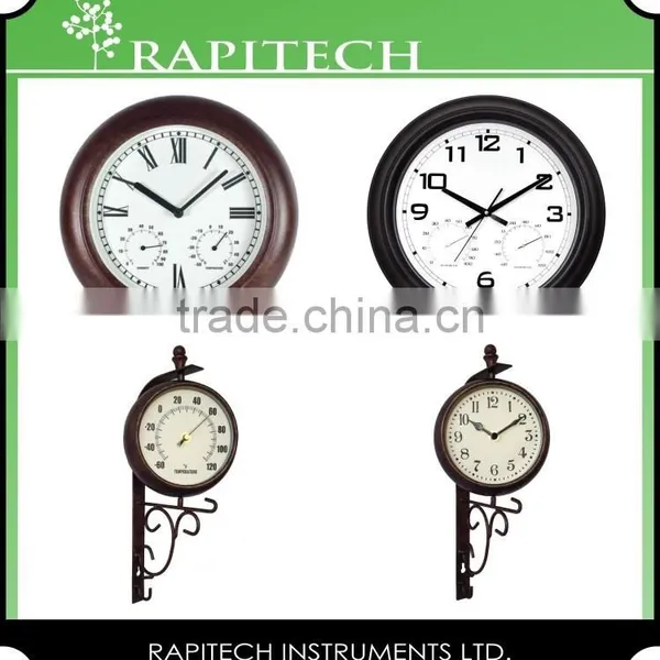 22 Inch Double Sided Metal Garden Outdoor Clock photo-4