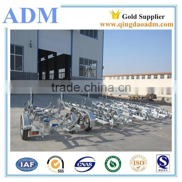 HDG Single Axle Double Axles Tandem Boat Trailer photo-4