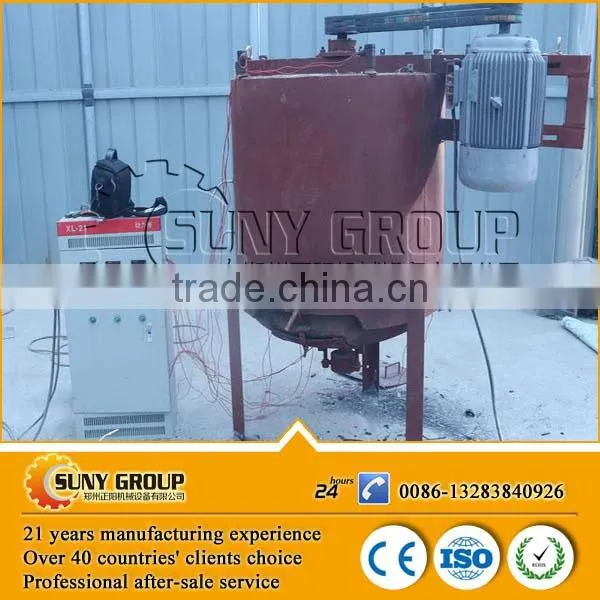 High Temperature Heating Scrap Cable Skin Aluminum Plastic Separating Machine photo-5