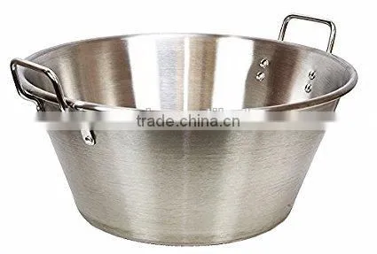 16" Carnitas Cazo Stainless Steel Caso Pot Pan Portable Gas Stove Bunrer Cook photo-2