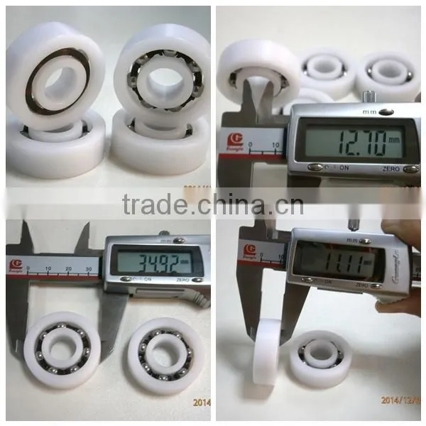 25.4*50.8*9.525mm R16 Open Type Plastic Ball Bearing photo-4