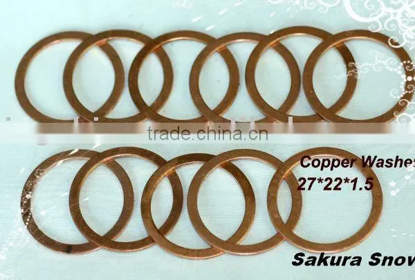 Copper Washer 24*22*1.5mm Made in China