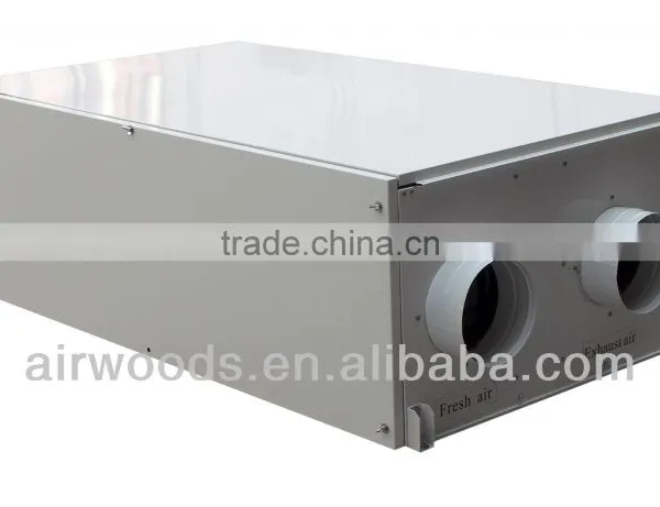EC Centrifugal Fan Aluminum Fresh Air Heat Exchanger With Heat Pump photo-3