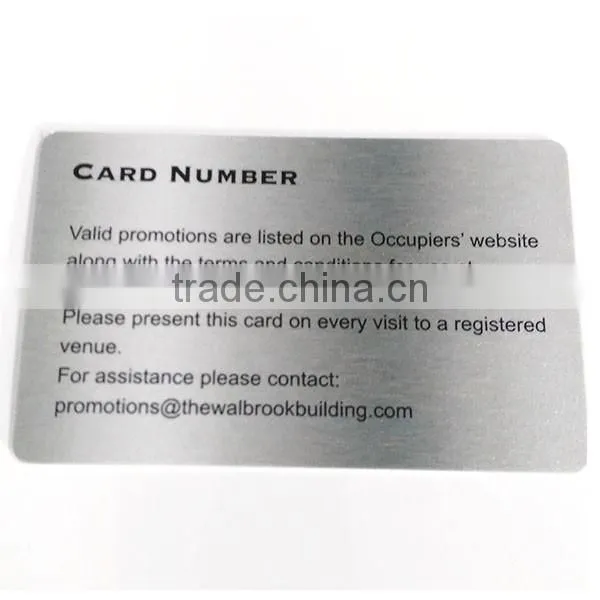 PVC Gold/Silver Hot Foil Stamping Cards photo-6