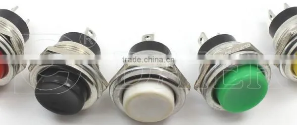 Daier 16mm Momentary Normally Open Spst Push Button Switch;PushButton photo-2