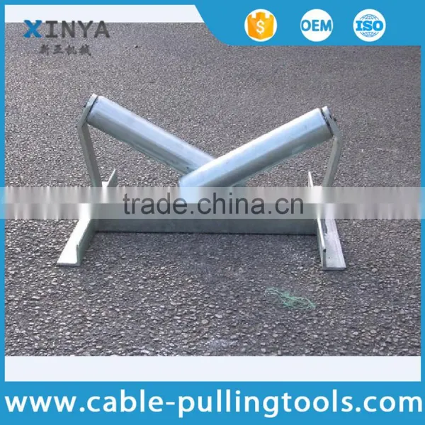 V Shaped Cable Rollers With Zinc Plate Finish With Steel Roller 60mm Diameter photo-2